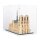 Acrylic display for LEGO&reg; 21061 Notre-Dame de Paris (With white base)