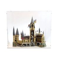 Acrylic display for LEGO&reg; 71043 Harry Potter Hogwarts Castle (with white base)