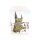 Acrylic display for LEGO&reg; 71043 Harry Potter Hogwarts Castle (with white base)