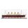 Display in acrilico per LEGO&reg; 10294 Titanic (con pavimento effetto legno)