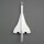 Acryl-Wandhalter f&uuml;r LEGO&reg; 10318 Concorde