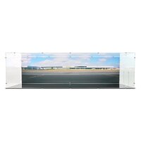 Acrylic display for LEGO&reg; 10318 Concorde (With stand & background image)