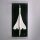 Display da parete in acrilico per LEGO&reg; 10318 Concorde (con fondo nero)