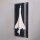 Display da parete in acrilico per LEGO&reg; 10318 Concorde (con fondo nero)