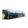Pr&eacute;sentoir en acrylique pour LEGO&reg; 21344 LOrient Express (avec image darri&egrave;re-plan et base noire)