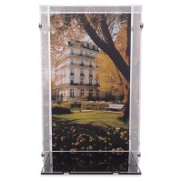Acrylic display for LEGO&reg; 21347 Red London Telephone Box (With background image)