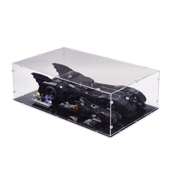 Acrylic display L for LEGO&reg; 76139 Batmobile (With black floor)
