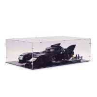 Acrylic display L for LEGO&reg; 76139 Batmobile (With black floor)