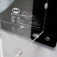 Acrylic wall display for LEGO&reg; 76161 Batwing