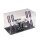 Acrylic display for LEGO&reg; 21321 International Space Station (With black base)