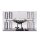 Acrylic display for LEGO&reg; 21321 International Space Station (With black base)