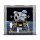 Display acrilico per LEGO&reg; 10266 NASA Apollo 11 Lunar Module (con immagine di sfondo)