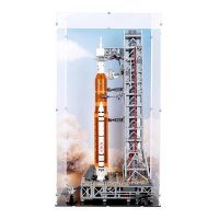 Acryl-Display f&uuml;r LEGO&reg; 10341 NASA Artemis Startrampe (Mit Hintergrundbild)