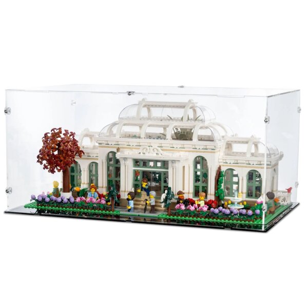 Acryl-Display f&uuml;r LEGO&reg; 21353 Der botanische Garten (Mit schwarzem Boden)