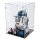 Display in acrilico per LEGO&reg; 75379 Star Wars R2-D2 (con base nera)