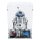 Display in acrilico per LEGO&reg; 75379 Star Wars R2-D2 (con base nera)
