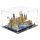 Acryl-Display f&uuml;r LEGO&reg; 76419 Harry Potter - Schloss Hogwarts mit Schlossgel&auml;nde (Mit schwarzem Boden)