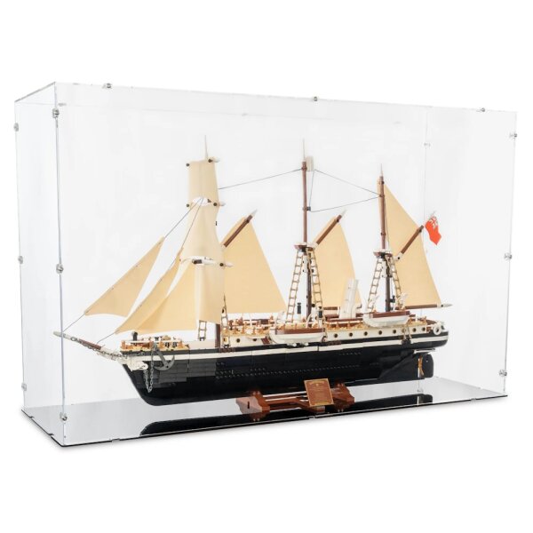 Acryl-Display f&uuml;r LEGO&reg; 10335 Die Endurance (Mit schwarzem Boden)