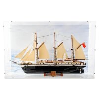 Pr&eacute;sentoir en acrylique pour LEGO&reg; 10335 LEndurance (avec image darri&egrave;re-plan)