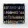 Display da parete in acrilico per 40 minifigure LEGO&reg; (con sfondo nero)