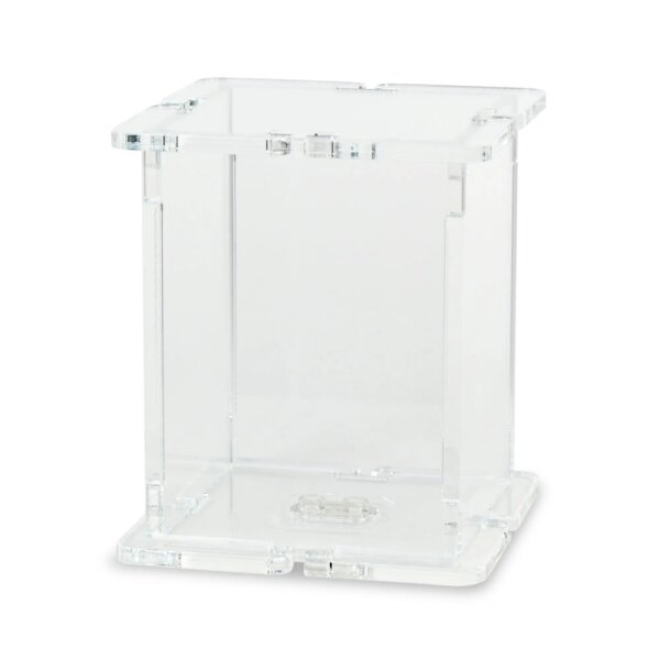 Pr&eacute;sentoir acrylique pour 1 figurine LEGO&reg; (avec base transparente et 2 tenons)