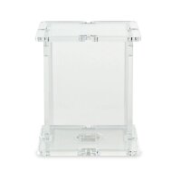 Pr&eacute;sentoir acrylique pour 1 figurine LEGO&reg; (avec base transparente et 2 tenons)