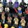 Pr&eacute;sentoir en acrylique pour 40 figurines LEGO&reg; (avec base noire et tenons)