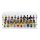 Pr&eacute;sentoir en acrylique pour 40 figurines LEGO&reg; (avec base blanche et tenons)