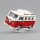 Acrylic stand for LEGO&reg; models (angled 4 cm high)