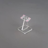 Support en acrylique pour mod&egrave;les LEGO&reg; (inclin&eacute; 8 cm de hauteur)