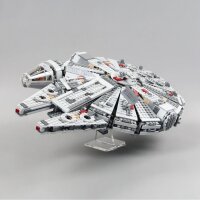 Support en acrylique pour mod&egrave;les LEGO&reg; (inclin&eacute; 8 cm de hauteur)