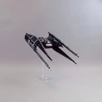 Support acrylique pour mod&egrave;les LEGO&reg; (inclin&eacute; 24 cm de hauteur)