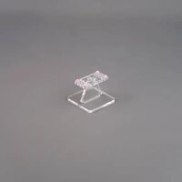 Acrylic stand for LEGO&reg; models (flat 4 cm high)