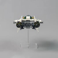 Support acrylique pour mod&egrave;les LEGO&reg; (plat 8 cm de hauteur)