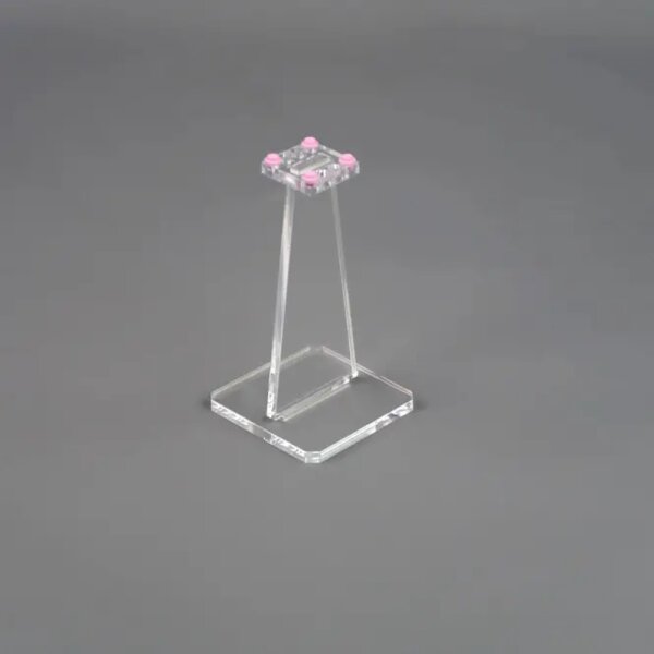 Support acrylique pour mod&egrave;les LEGO&reg; (plat 12 cm de hauteur)