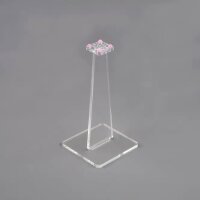 Acrylic stand for LEGO&reg; models (flat 18 cm high)