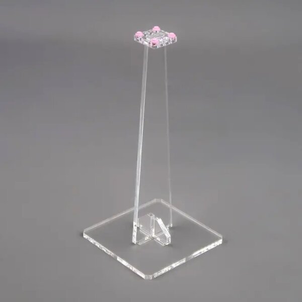 Acrylic stand for LEGO&reg; models (flat 24 cm high)