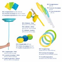 XL Set di giocoleria nello zaino (16 pezzi)