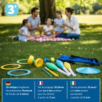 XL Set di giocoleria nello zaino (16 pezzi)