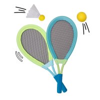 XL Jeu 2 en 1 badminton et soft tennis