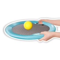 Set 2 en 1 beach-ball et disque volant XL