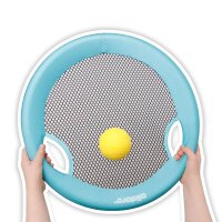 Set 2 en 1 beach-ball et disque volant XL
