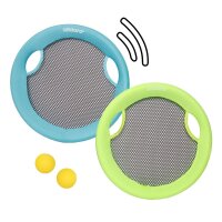 Set 2 en 1 beach-ball et disque volant XL