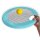 Set 2 en 1 beach-ball et disque volant XL