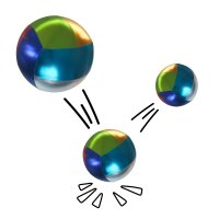 XXL Ballon m&eacute;tallique, 60 cm