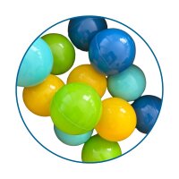 PE Balls, 100 pcs + Carry Bag
