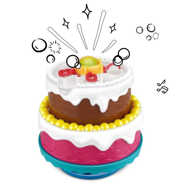 Bubble Machine Cake