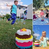 Bubble Machine Cake