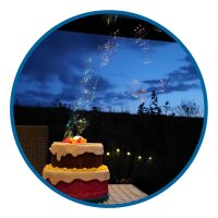 Bubble Machine Cake