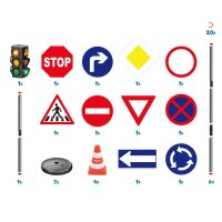 XXL Set de circulation (75 cm de hauteur, 21 pi&egrave;ces)